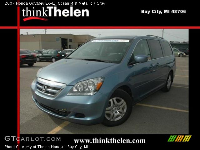 2007 Honda Odyssey EX-L in Ocean Mist Metallic
