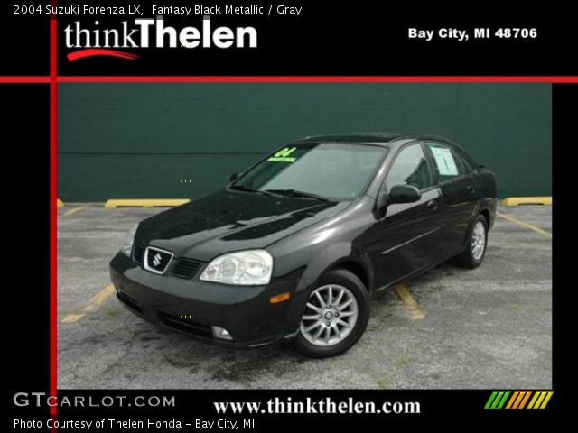 2004 Suzuki Forenza LX in Fantasy Black Metallic
