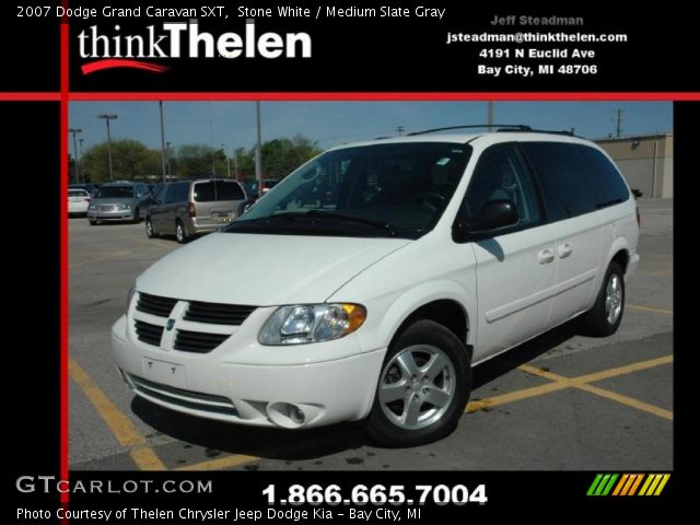 2007 Dodge Grand Caravan SXT in Stone White