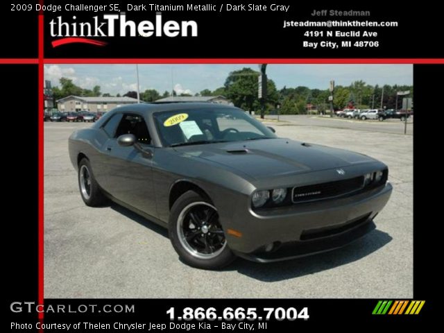 2009 Dodge Challenger SE in Dark Titanium Metallic