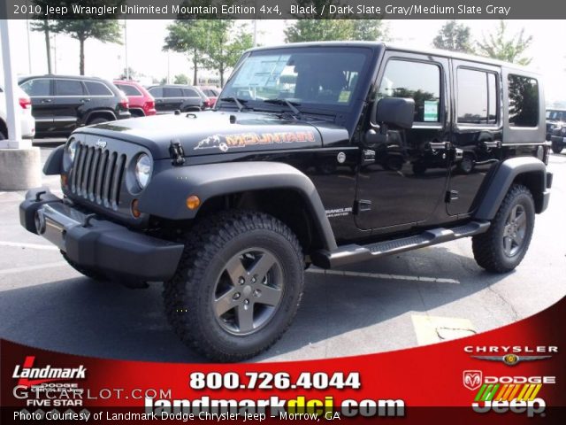 2010 Jeep Wrangler Unlimited Mountain Edition 4x4 in Black