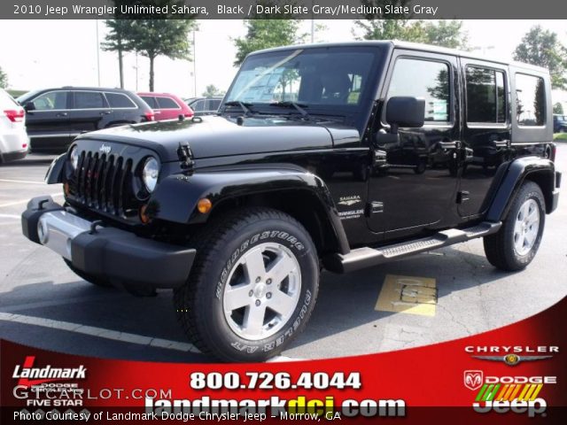 2010 Jeep Wrangler Unlimited Sahara in Black