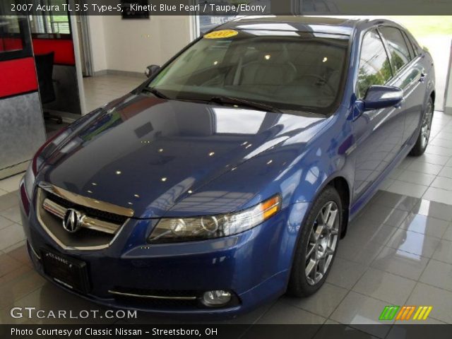 2007 Acura TL 3.5 Type-S in Kinetic Blue Pearl