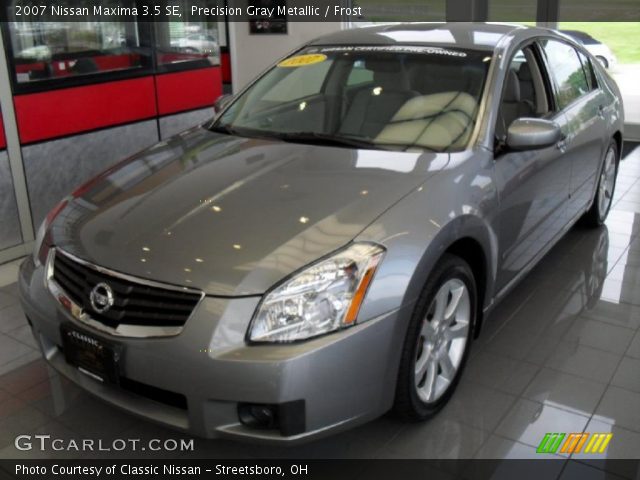 2007 Nissan Maxima 3.5 SE in Precision Gray Metallic