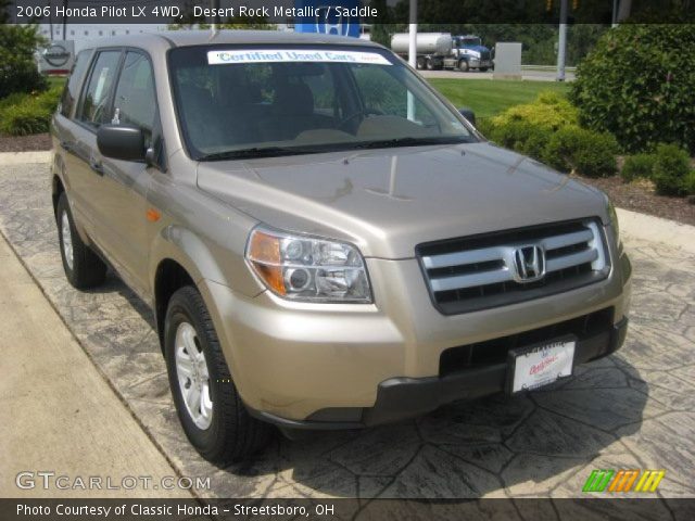2006 Honda Pilot LX 4WD in Desert Rock Metallic