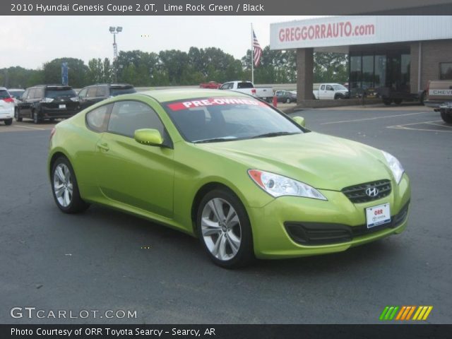 2010 Hyundai Genesis Coupe 2.0T in Lime Rock Green
