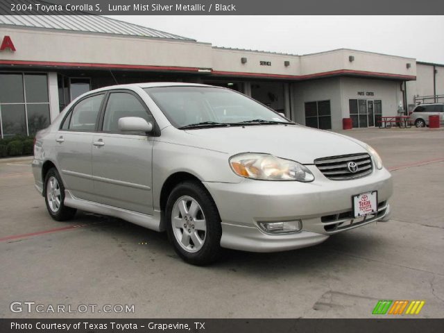 2004 Toyota Corolla S in Lunar Mist Silver Metallic