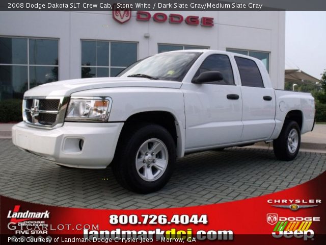 2008 Dodge Dakota SLT Crew Cab in Stone White