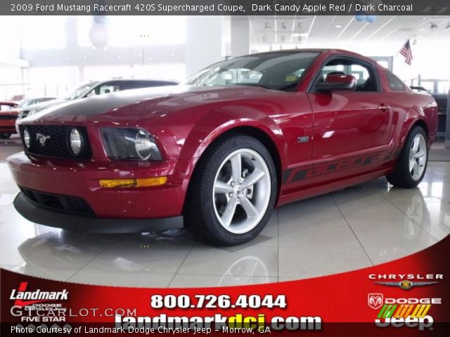 2009 Ford Mustang Racecraft 420S Supercharged Coupe in Dark Candy Apple Red