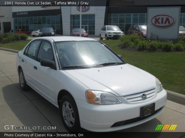 2001 Honda Civic LX Sedan in Taffeta White