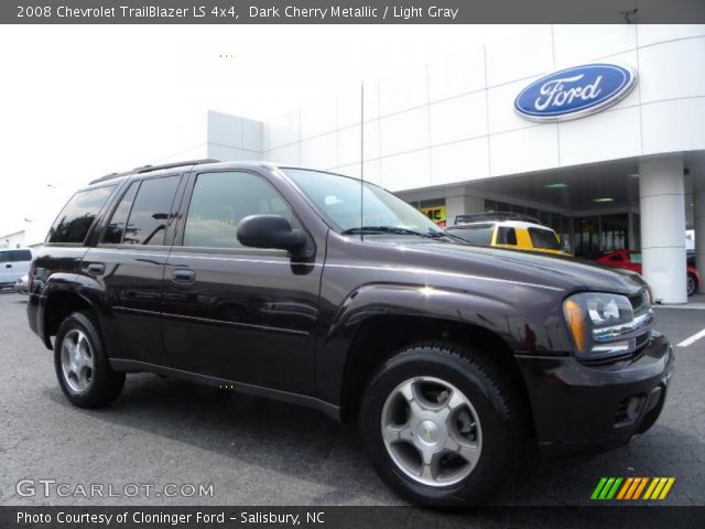 2008 Chevrolet TrailBlazer LS 4x4 in Dark Cherry Metallic