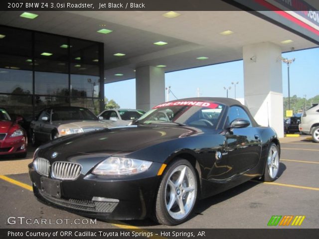 2007 BMW Z4 3.0si Roadster in Jet Black
