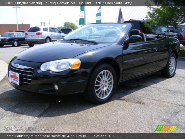 2005 Chrysler Sebring Touring Convertible in Brilliant Black