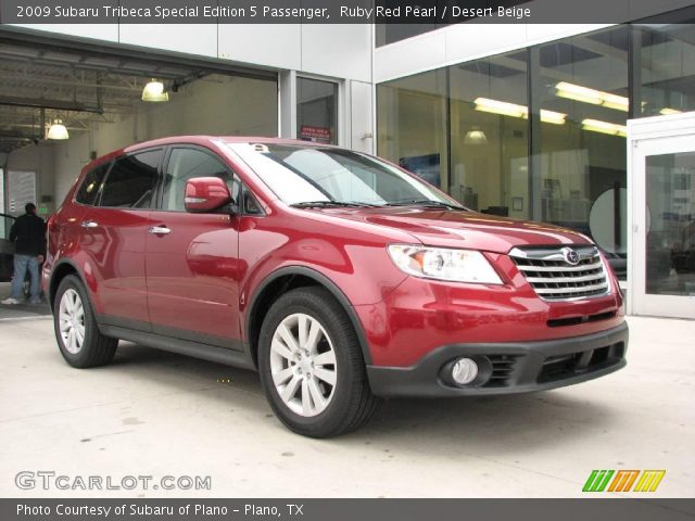 2009 Subaru Tribeca Special Edition 5 Passenger in Ruby Red Pearl