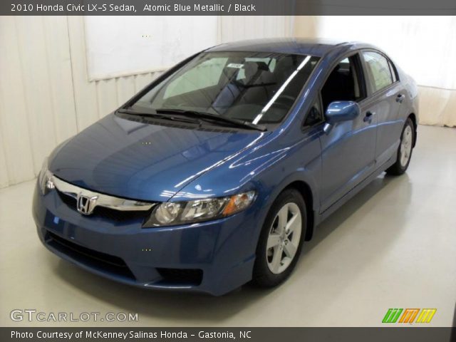 2010 Honda Civic LX-S Sedan in Atomic Blue Metallic