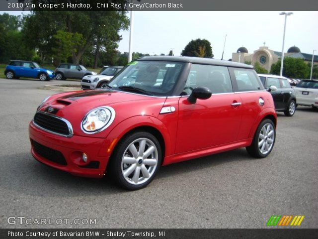 2010 Mini Cooper S Hardtop in Chili Red