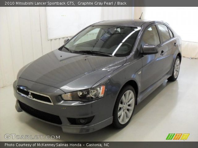 2010 Mitsubishi Lancer Sportback GTS in Graphite Gray Pearl