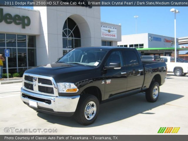2011 Dodge Ram 2500 HD SLT Crew Cab 4x4 in Brilliant Black Crystal Pearl