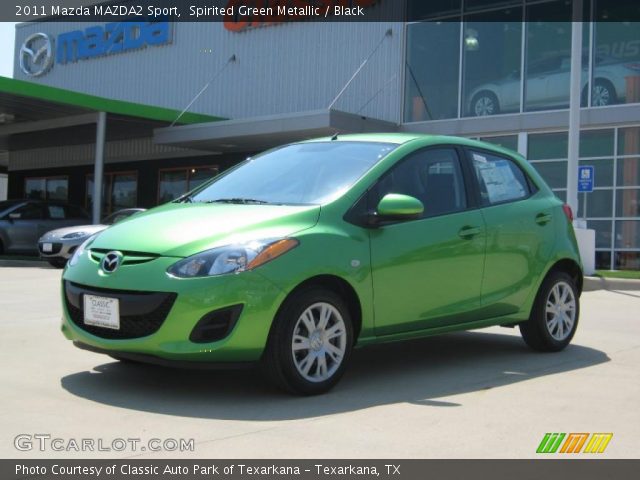 2011 Mazda MAZDA2 Sport in Spirited Green Metallic