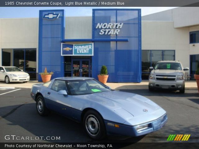1985 Chevrolet Corvette Coupe in Light Blue Metallic