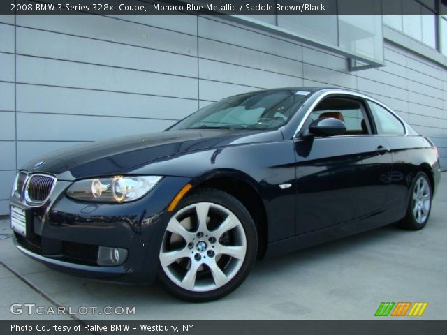 2008 BMW 3 Series 328xi Coupe in Monaco Blue Metallic