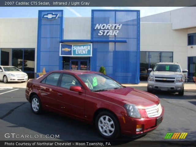 2007 Cadillac CTS Sedan in Infrared