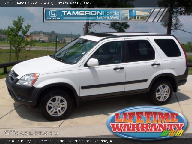 2003 Honda CR-V EX 4WD in Taffeta White