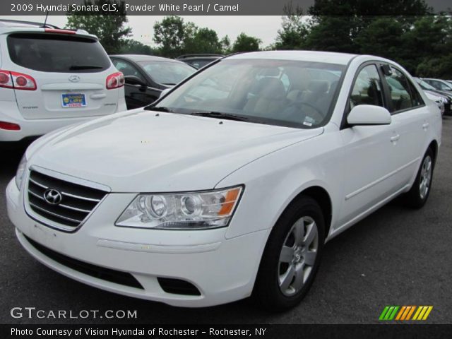 2009 Hyundai Sonata GLS in Powder White Pearl