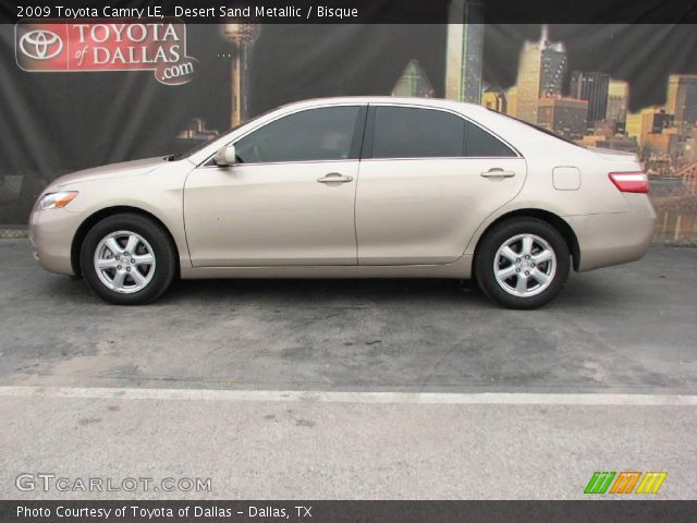 2009 Toyota Camry LE in Desert Sand Metallic
