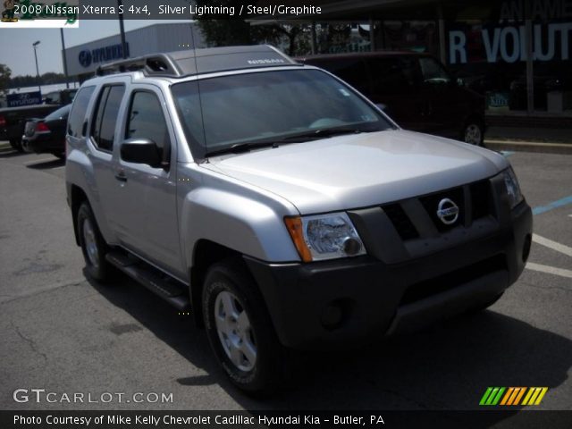 2008 Nissan Xterra S 4x4 in Silver Lightning