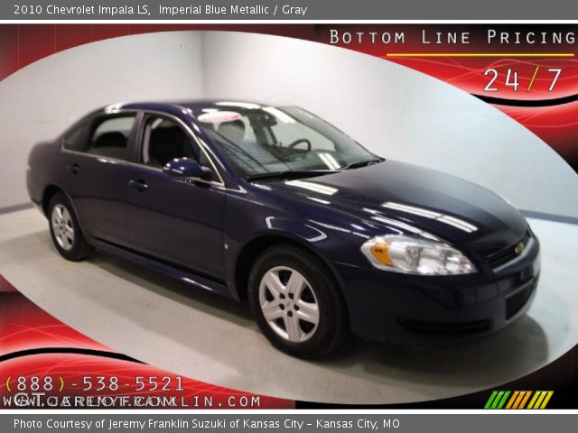 2010 Chevrolet Impala LS in Imperial Blue Metallic