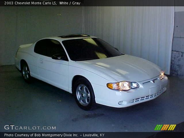 2003 Chevrolet Monte Carlo LS in White