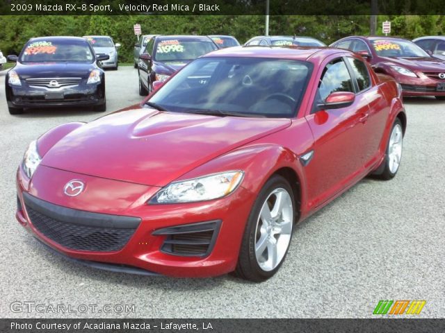 2009 Mazda RX-8 Sport in Velocity Red Mica