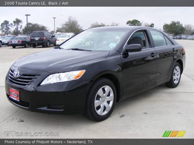 2008 Toyota Camry LE in Black