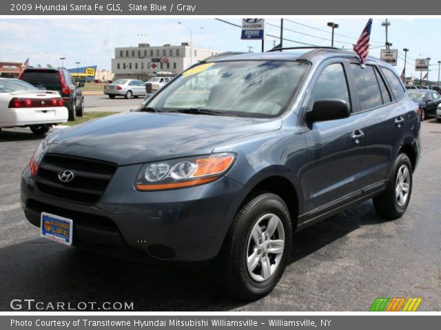 2009 Hyundai Santa Fe GLS in Slate Blue