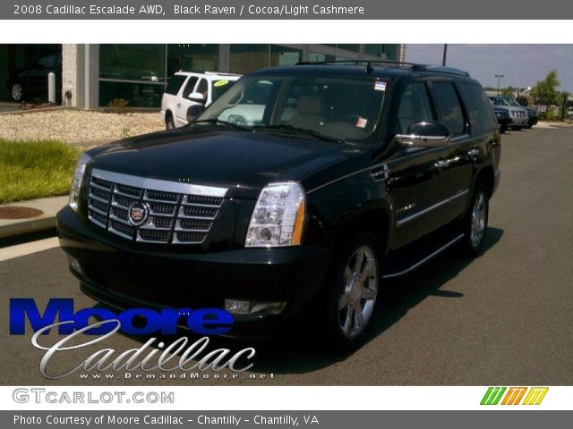 2008 Cadillac Escalade AWD in Black Raven
