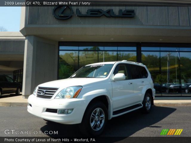 2009 Lexus GX 470 in Blizzard White Pearl