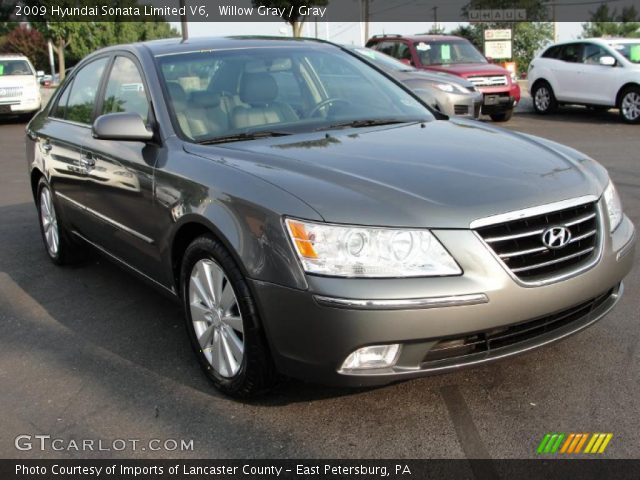 2009 Hyundai Sonata Limited V6 in Willow Gray