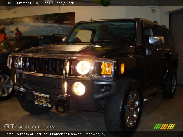 2007 Hummer H3 X in Black