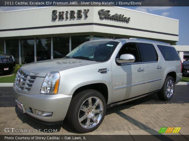 2011 Cadillac Escalade ESV Premium AWD in Silver Lining Metallic