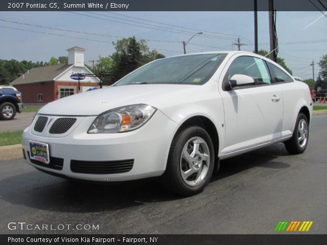 2007 Pontiac G5  in Summit White