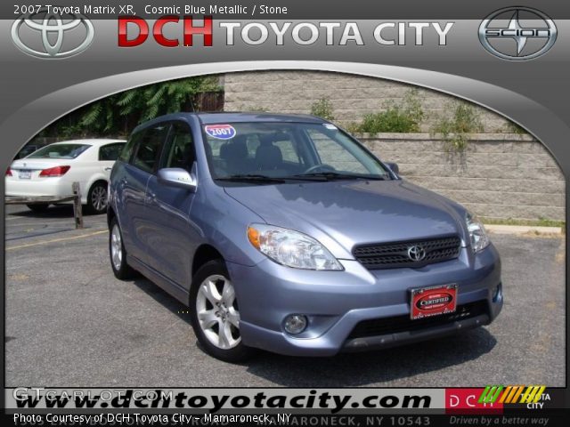 2007 Toyota Matrix XR in Cosmic Blue Metallic