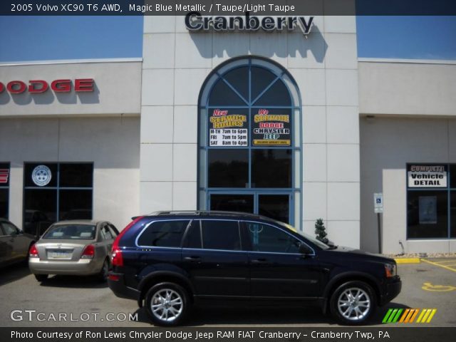 2005 Volvo XC90 T6 AWD in Magic Blue Metallic