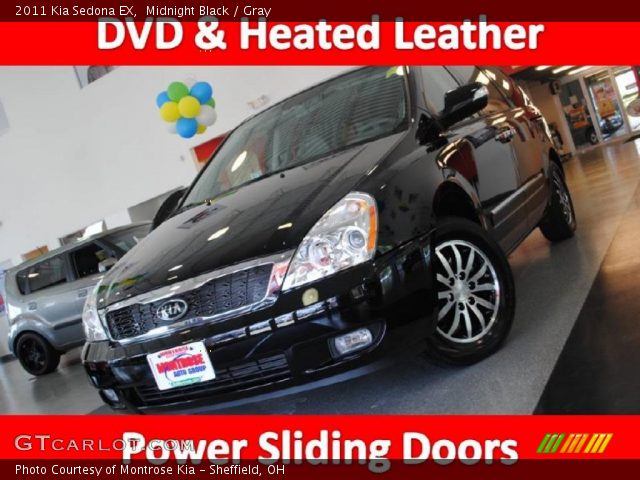 2011 Kia Sedona EX in Midnight Black