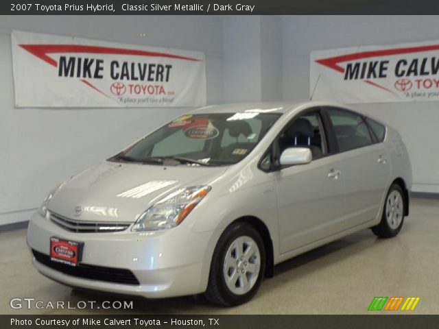 2007 Toyota Prius Hybrid in Classic Silver Metallic