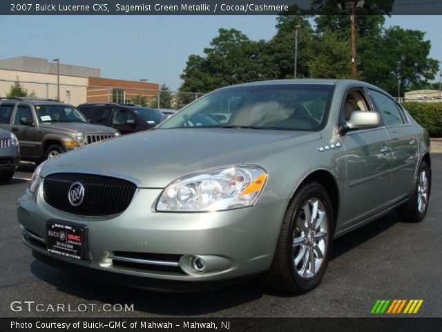 2007 Buick Lucerne CXS in Sagemist Green Metallic