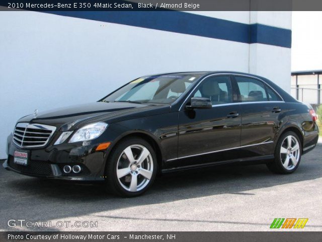 2010 Mercedes-Benz E 350 4Matic Sedan in Black