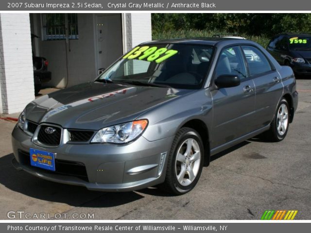 2007 Subaru Impreza 2.5i Sedan in Crystal Gray Metallic