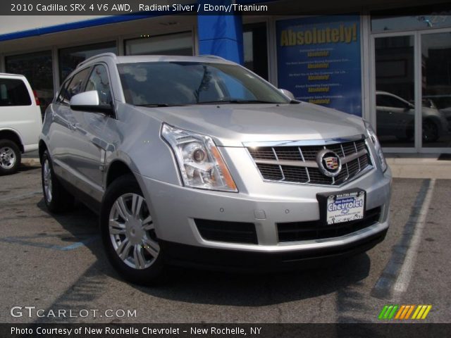 2010 Cadillac SRX 4 V6 AWD in Radiant Silver