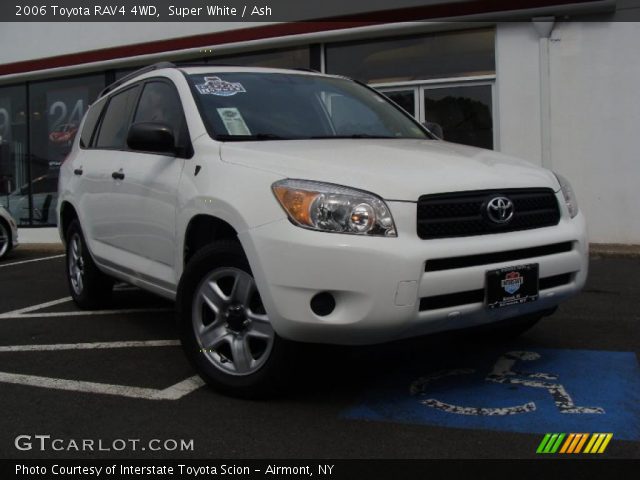 2006 Toyota RAV4 4WD in Super White